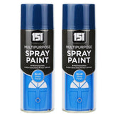 2X 151 Blue Gloss Spray Paint 400ml Spray Paint